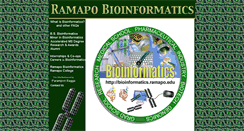 Desktop Screenshot of bioinformatics.ramapo.edu